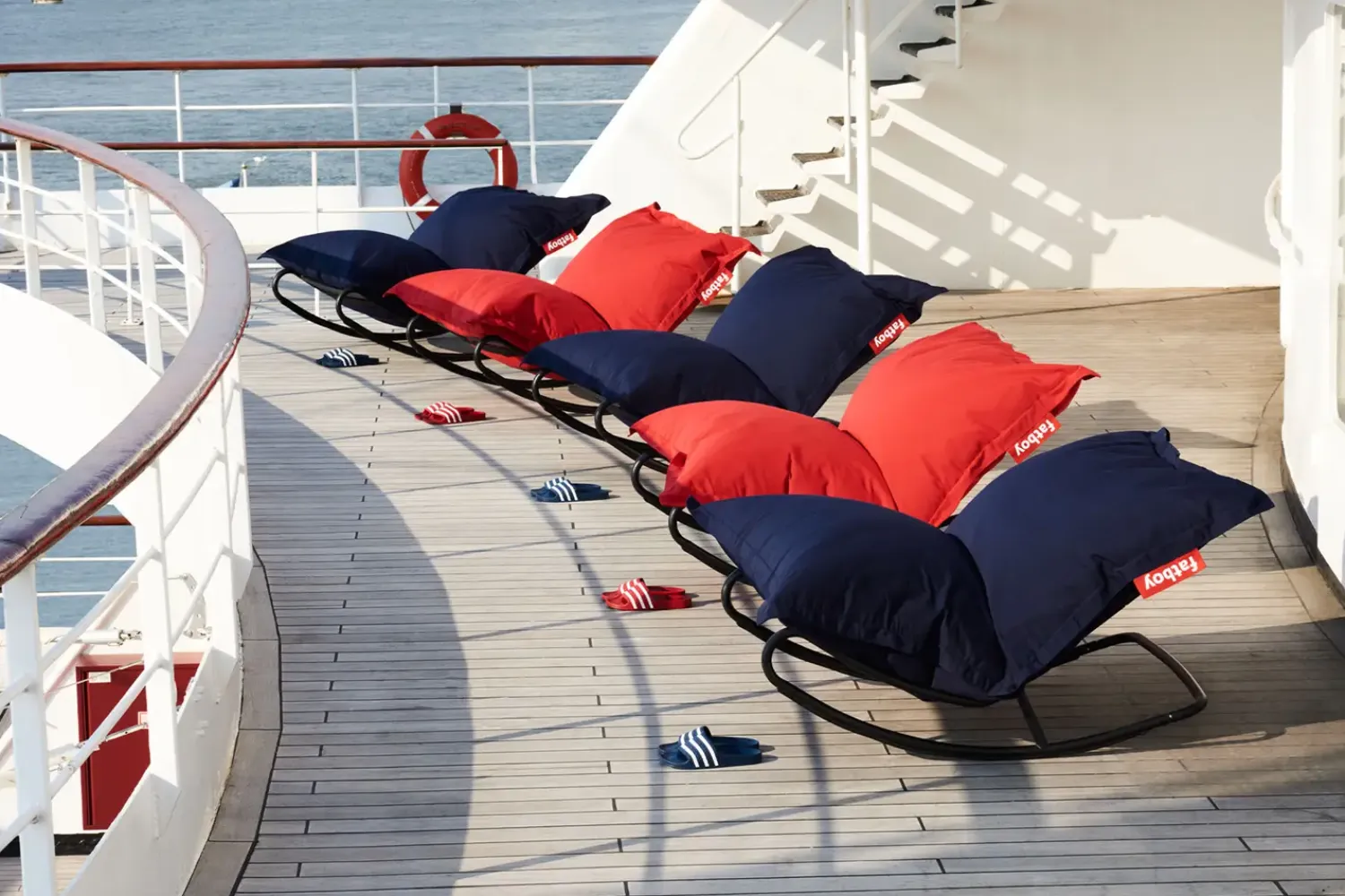 - Udendørs sækkestol - Mørkeblå - Dark Ocean - Original^Fatboy Clearance