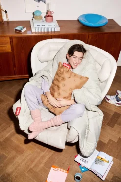 - Varmepude - Hotspot Lungo - Papaya*Fatboy Outlet