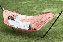 hængekøje Deluxe - Pink Shrimp - Sæt med hængekøje, pude og regncover^Fatboy Best