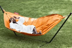 hængekøje Deluxe - Orange Bitters - Sæt med hængekøje, pude og regncover^Fatboy