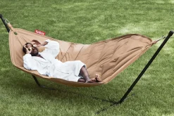 hængekøje Deluxe - Sesame - Sæt med hængekøje, pude og regncover*Fatboy Hot