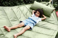 hængekøje Deluxe - Seagrass - Sæt med hængekøje, pude og regncover*Fatboy Hot