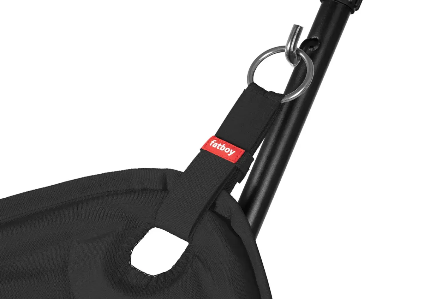 hængekøje Deluxe - Sort - Sæt med hængekøje, pude og regncover*Fatboy Outlet