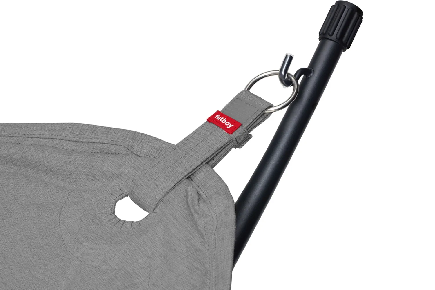 hængekøje Superb Deluxe - Grå / Rock Grey - Sæt med hængekøje, pude og regncover^Fatboy Clearance