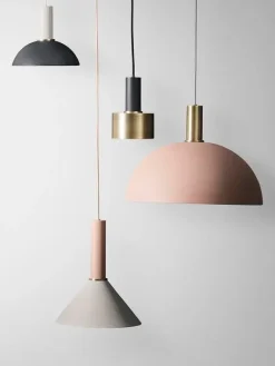- lampe - Socket Pendant High - Rose^Ferm Living Online