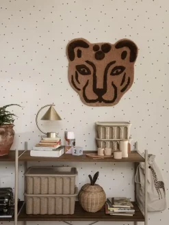 - Tufted Leopard hoved - Vægtæppe eller gulvtæppe*Ferm Living