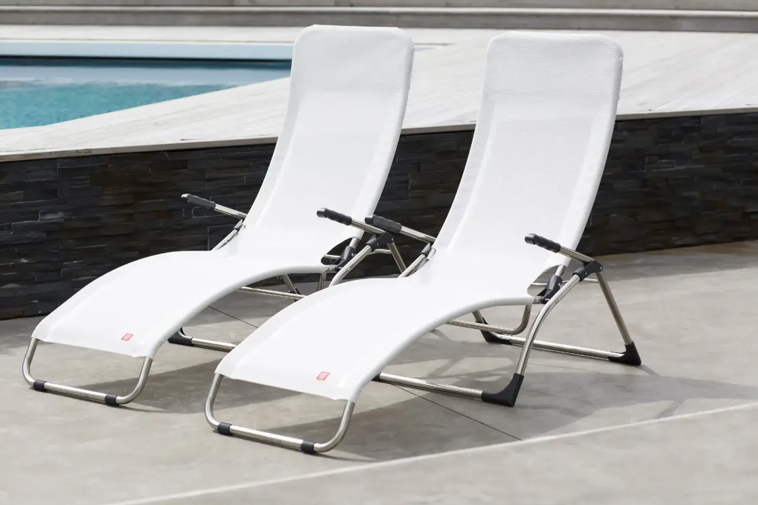 - Liggestol - Samba - Hvid*FIAM Best