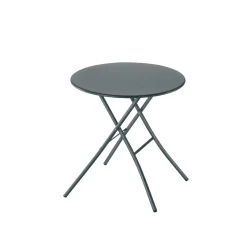 - Foldebord, havebord - Altanbord, Sirio - Antracit - Ø67 x H70 cm*FIAM Sale