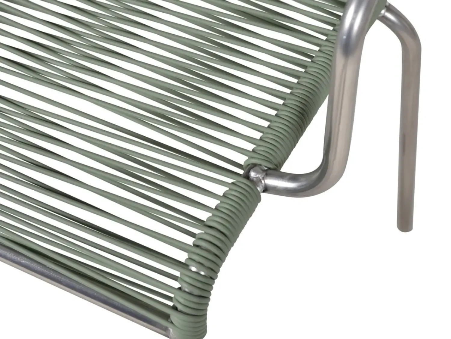 - Havestol - Mya spaghetti m. armlæn - Sage Grøn*FIAM New