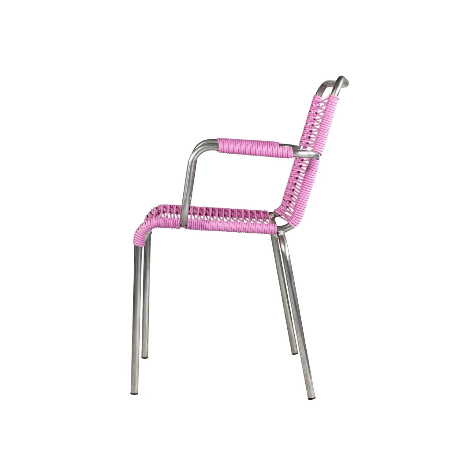 - Havestol - Mya spaghetti m. armlæn - Pink*FIAM Hot