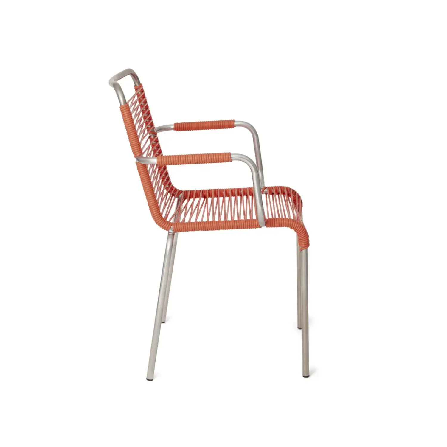 - Havestol - Mya spaghetti m. armlæn - Orange^FIAM Hot