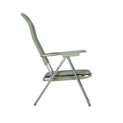 FIAM - Liggestol - Spaghetti - Sage Grøn - med fodskammeludtræk*
