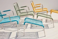 - Loungestol - Mya Spaghetti - Turkis*FIAM Discount