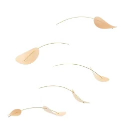 Flensted hanging art - Drifting Clouds mobile - Træ - skyer^Flensted Mobiles New