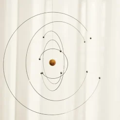 Flensted hanging art - Niels Bohr mobile Uro - 27 cm x 27 cm*Flensted Mobiles Outlet