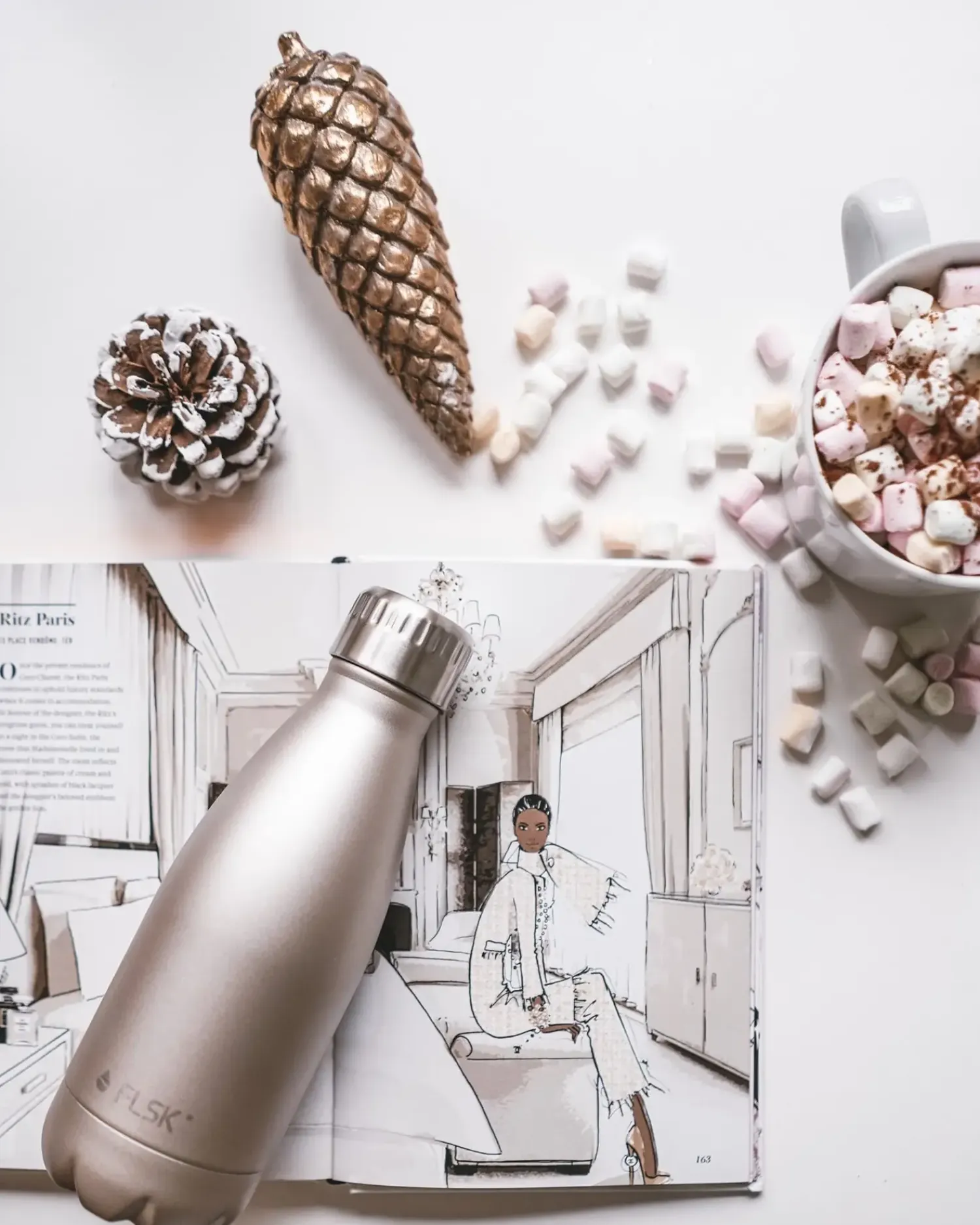 - Drikkeflaske 1000 ml, Champagne*FLSK Best