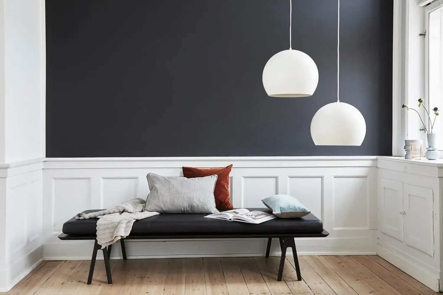 - Ball pendel Ø40 - Mat Hvid*Frandsen Lighting Clearance