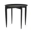 - bakkebord - Tray Table - sort - Ø 45 cm*Fritz Hansen Hot
