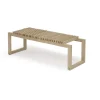 Fritz Hansen - Cutter bænk - Eg - L 120 cm*​​​​​​​Fritz Hansen Hot