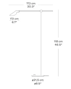 - Gulvlampe - MS011 - Sort*Fritz Hansen Online