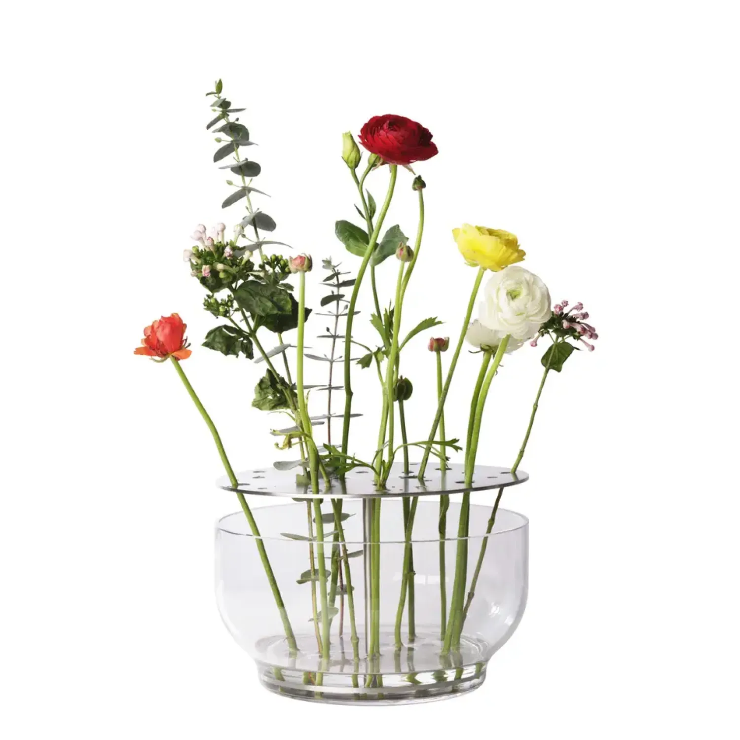 - Ikebana Vase Large - stål - 24 x 16 cm*Fritz Hansen Hot