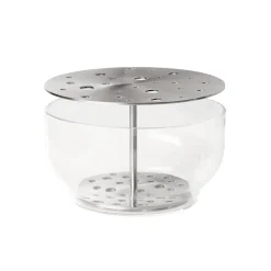 - Ikebana Vase Large - stål - 24 x 16 cm*Fritz Hansen Hot