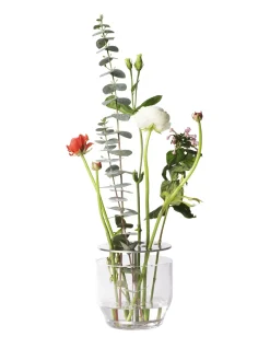 - Ikebana Vase Small - Steel - 12x13 cm^Fritz Hansen