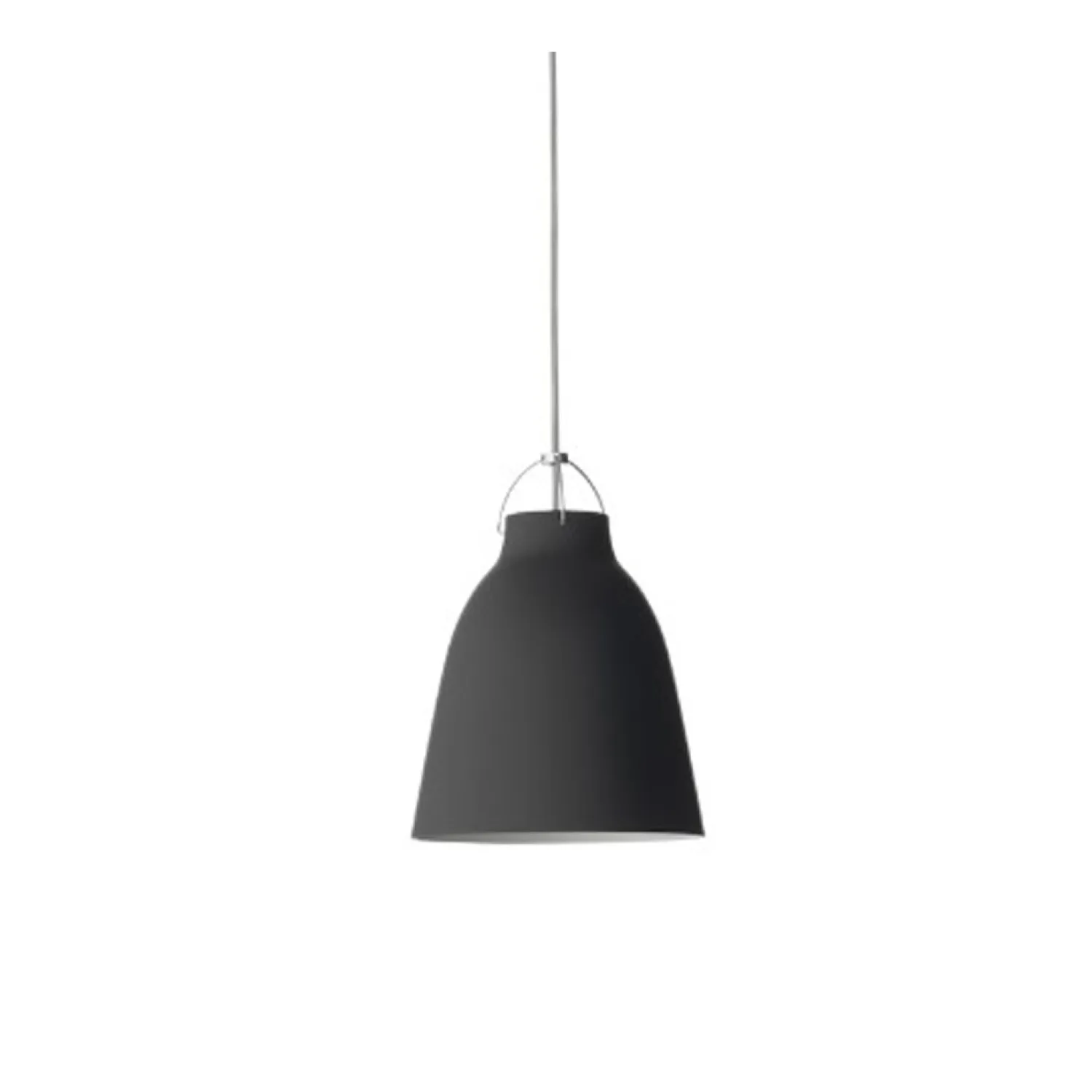 - Loftlampe - Caravaggio™ Matt - Sort - P2 Medium*Fritz Hansen Clearance