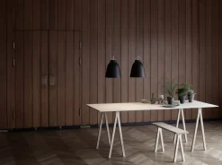 - Loftlampe - Caravaggio™ Matt - Sort - P2 Medium*Fritz Hansen Clearance