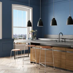 - Loftlampe - Caravaggio™ Matt - Sort - P2 Medium*Fritz Hansen Clearance