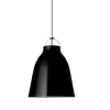 - Loftlampe - Caravaggio - Sort - P3 Large - Grå ledning 6m*Fritz Hansen Discount