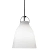 - Loftlampe - Caravaggio Opal - P1 Small - Silver ledning 3m*Fritz Hansen Sale
