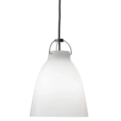 - Loftlampe - Caravaggio Opal - P1 Small - Silver ledning 3m*Fritz Hansen Sale