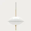 - Loftlampe - Clam - Opal/Messing - Ø55^Fritz Hansen Sale