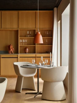 - Loftlampe - Caravaggio™ Matt - Rust Rød - P2 Medium^Fritz Hansen