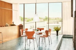 - Loftlampe - Caravaggio Opal - P3 Large - Silver ledning 6m*Fritz Hansen Online