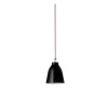 - Loftlampe - Caravaggio - Sort - P2 Medium - Rød ledning 3m*Fritz Hansen Clearance