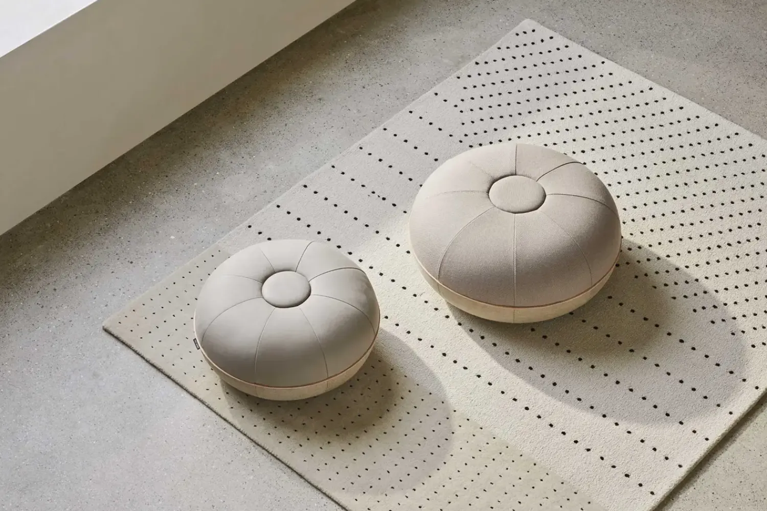 - Pouf Large - Natural - Ø60 cm^Fritz Hansen Sale