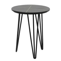 - Sidebord / Sofabord - Sort / Messing*Fuhrhome Online