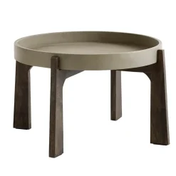 - Sofabord - Grå / Brun*Fuhrhome Outlet