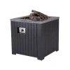 - Bålsted - Cozy Living firepit Faro carbon - Black/Sort - 80x80 cm*Garden Impressions Discount