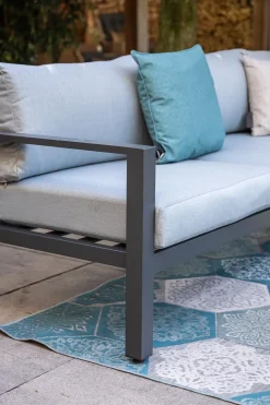 - Lounge Sæt - Bianca - 4-pcs - black*Garden Impressions Outlet