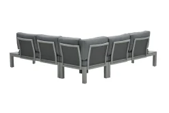 - Lounge Sæt - Adelaide - 4-pcs - black/grey*Garden Impressions Outlet