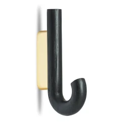 - Hook mini knage - Black Oak Brass*Gejst Outlet