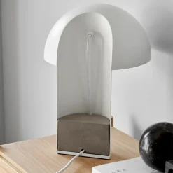 - LEERY - Bordlampe - Hvid^Gejst Sale