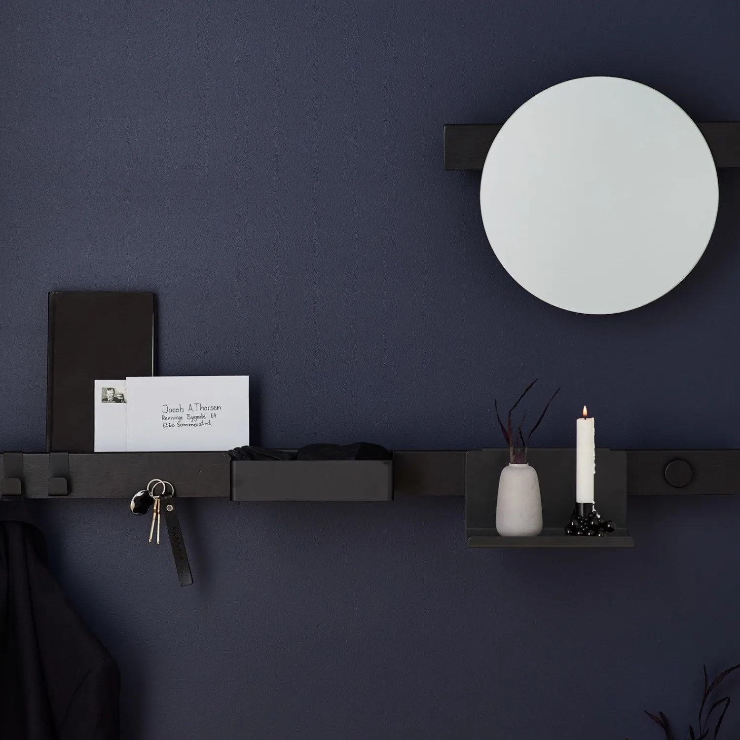 - Magnet - Flex Button - Sort eg*Gejst New