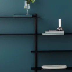 - NIVO B væghylde - Sort - Ask^Gejst