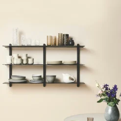 - NIVO D væghylde - Large - Sort ask/Sort^Gejst Sale