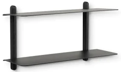 - NIVO F væghylde - Large - Sort ask/Sort^Gejst Discount