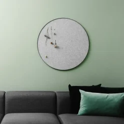 - Retell opslagstavle - Lysegrå og sort kant*Gejst New